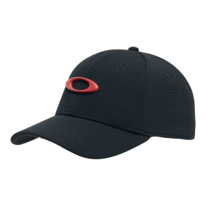 Oakley Tincan Cap  - Pitch Black/Flame Red